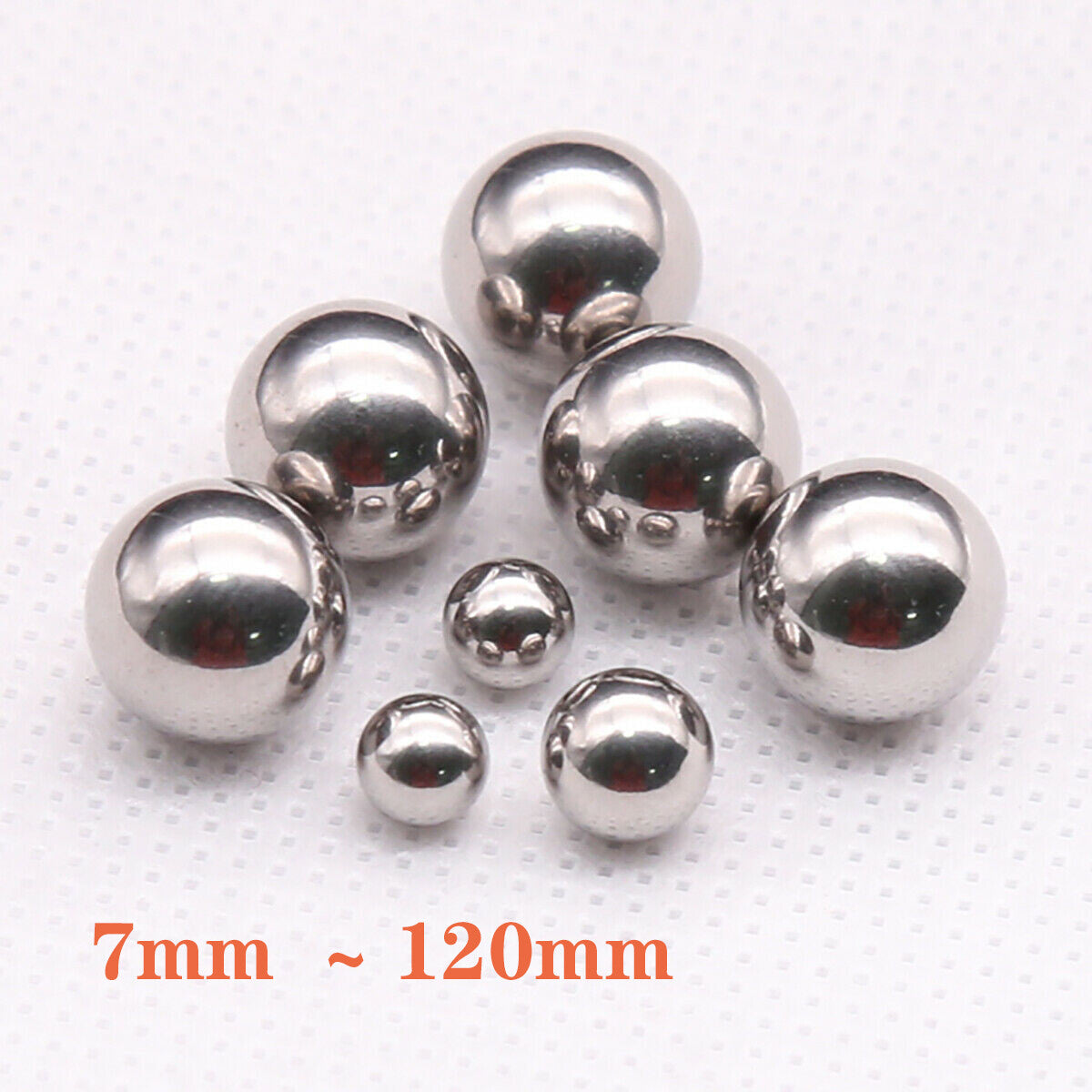Industrial Solid Ball Ø 7mm 7.5mm ~ 120mm Iron Filled Rolling Ball Welding Ball