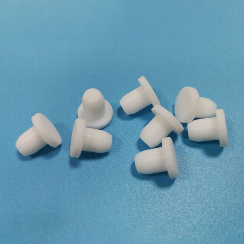 Black Silicone Rubber Hole Plug Blanking End Cap Inserts Bung Solid Plugs 2.7mm~14mm