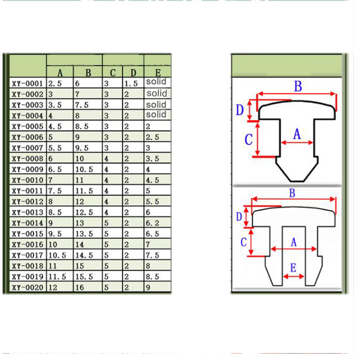 Snap-on Hole Plugs Clear Silicone Blanking End Caps Seal Pipe Tube Plug 2.5~14mm