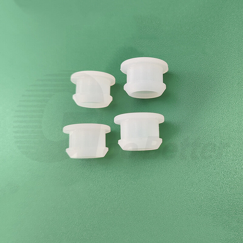 Snap-On Hole Plug Clear Silicone Rubber Blanking Seal Bung Pipe Tube (2.5-60mm)