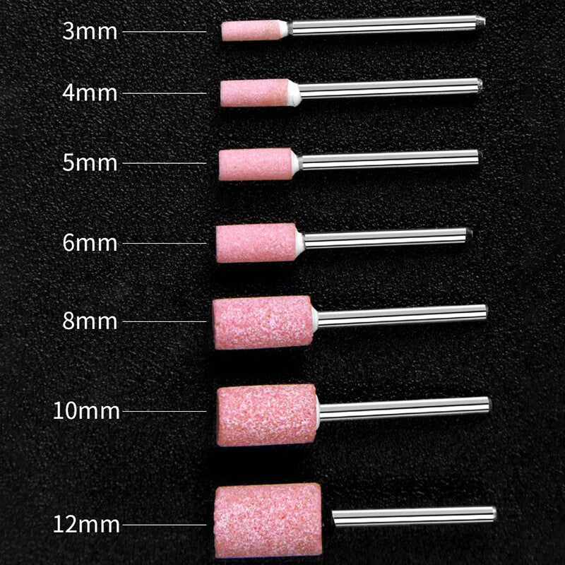 Rotary Grinding Mounted Die Stone Drill Bit Ø3-12mm for Dremel Grinder 3mm Shank