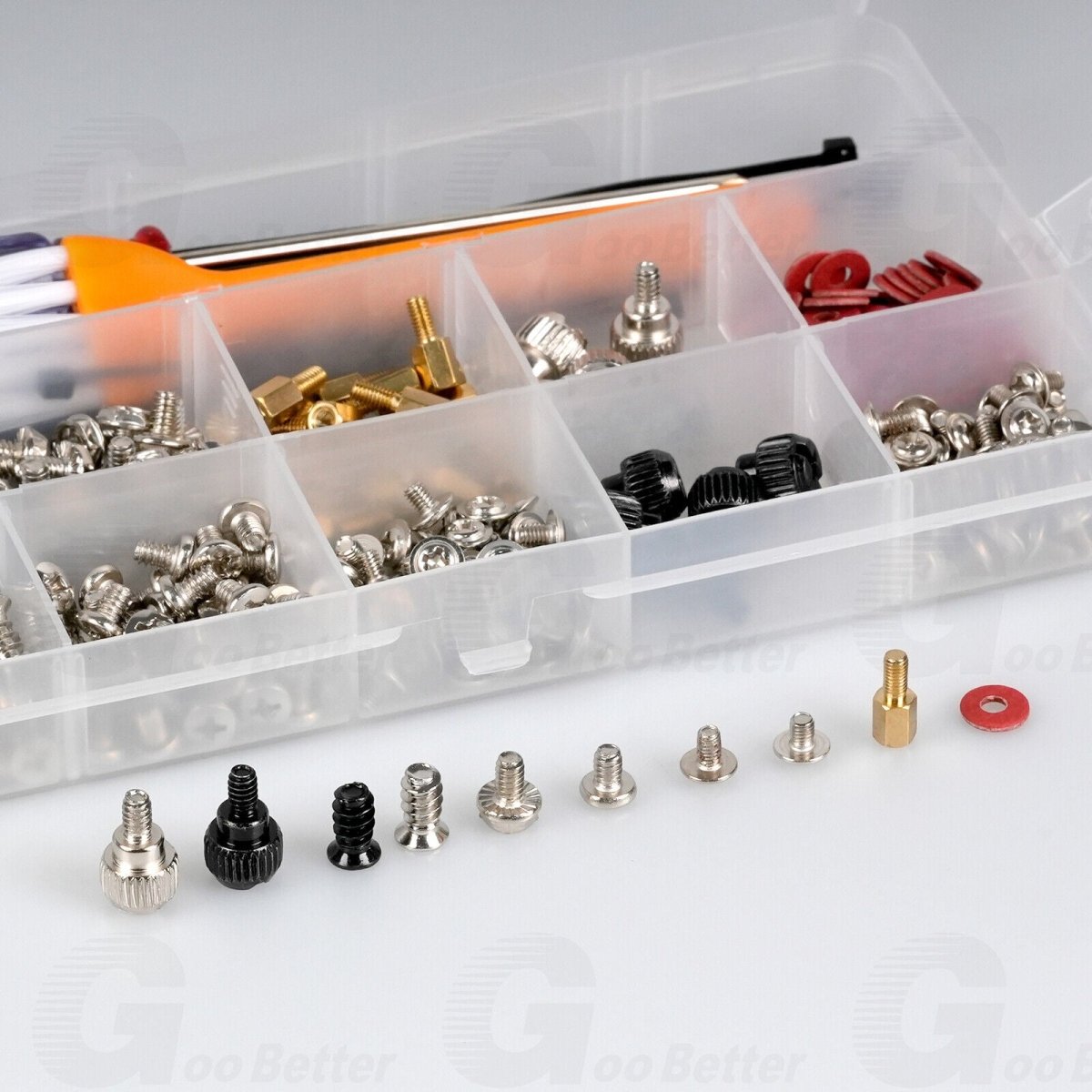 332Pcs Computer Screws Motherboard Standoffs Set Pc Parts Components Accessories - HomeDIYer