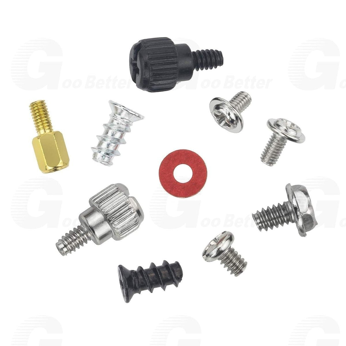 332Pcs Computer Screws Motherboard Standoffs Set Pc Parts Components Accessories - HomeDIYer