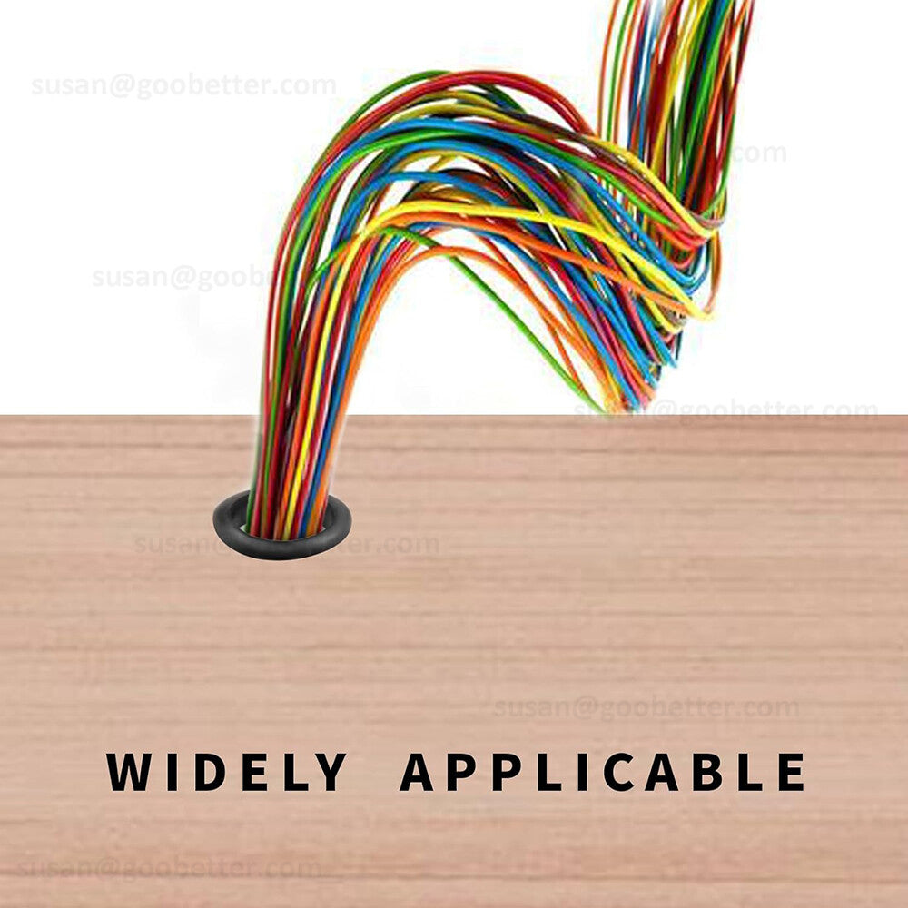 Wiring Grommets - Rubber Open Grommet - Cable Hole Plug Bung Wire Cable Protect