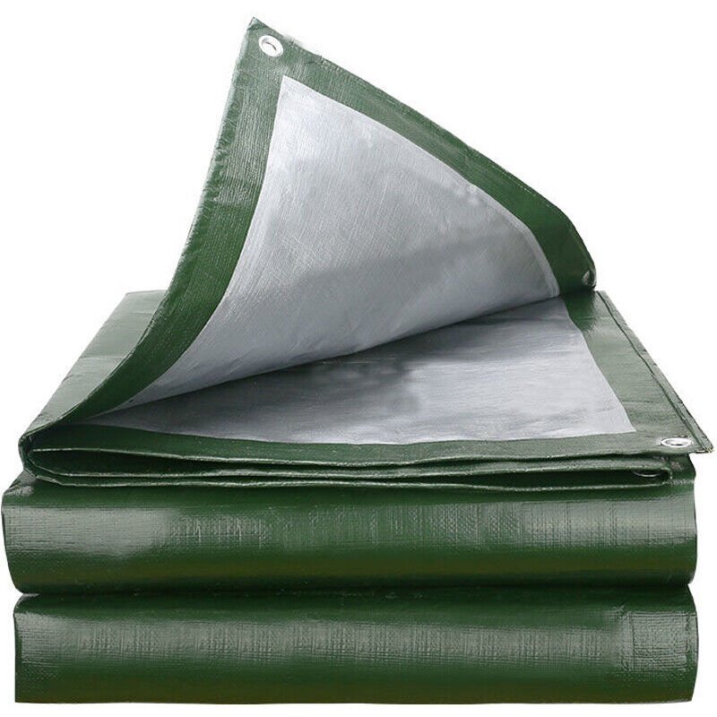 Tarpaulin Regular And Heavy Duty Waterproof Cover Tarp Ground Sheet Multi Sizes - HomeDIYer