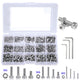 M3 M4 M5 Cylinder Head Hexagon Bolts Nuts & Allen Key Set