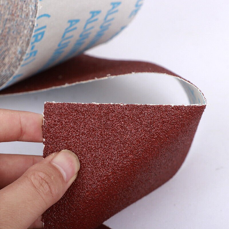 115mm Sandpaper Roll Emery Cloth Abrasive Sand Paper 240Grit Grinding Abrasive - HomeDIYer