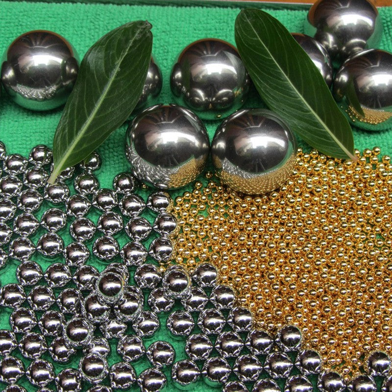 Technical diagram with tolerances for inch-sized precision bearing balls
