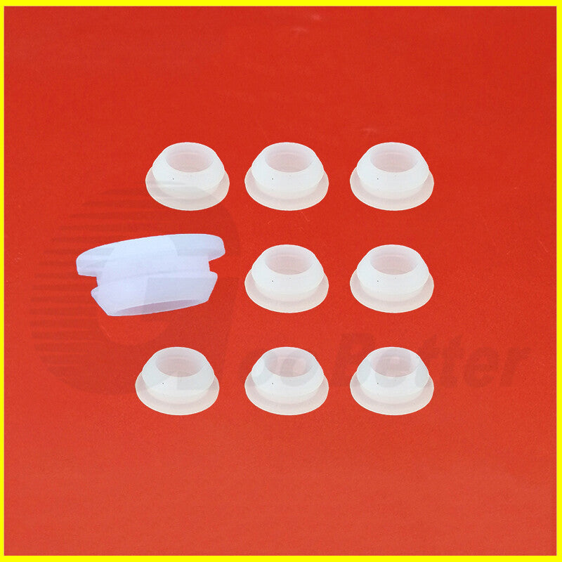 Snap-On Hole Plug Round Silicone Rubber Blanking Seal Bung Pipe Tube (2.5-60mm)