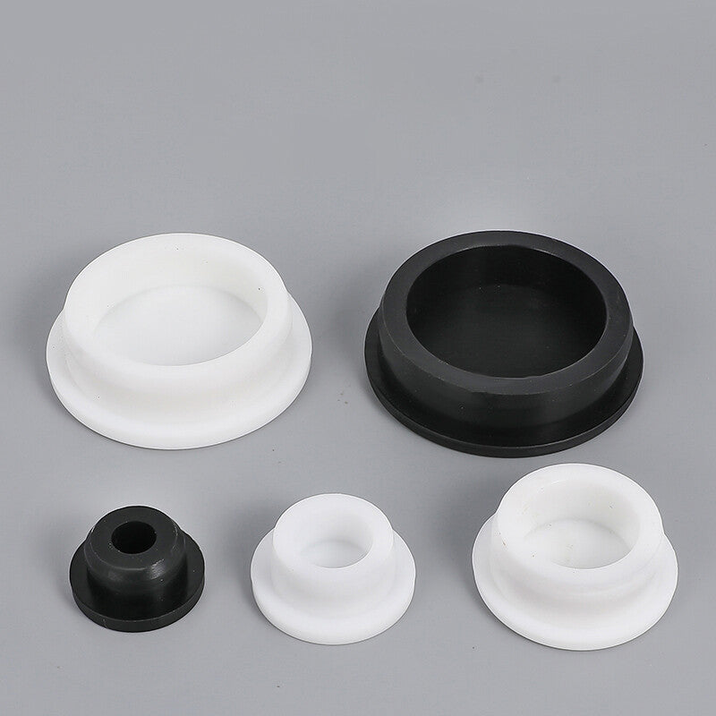 Solid Hole Plugs Silicone Rubber Seal Stopper Round Blanking End Cap Bung 9-19mm