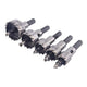 5pcs 16-30mm HSS Drill Bit Hole Saw Tooth Set Stainless Steel Metal Alloy Cutter