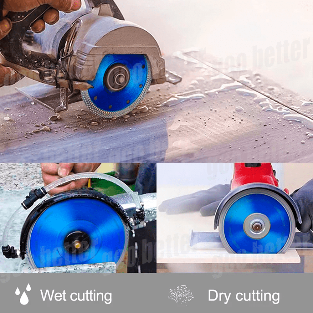 105/115/125MM Turbo Diamond Saw Blade Tile Cutting Disc 3 Size Angle Grinder - HomeDIYer