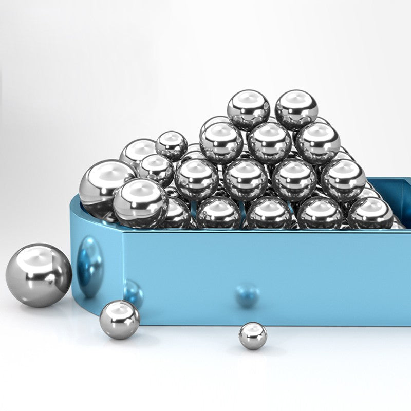 3/4"(19mm) iron smooth solid precision balls (texture detail)