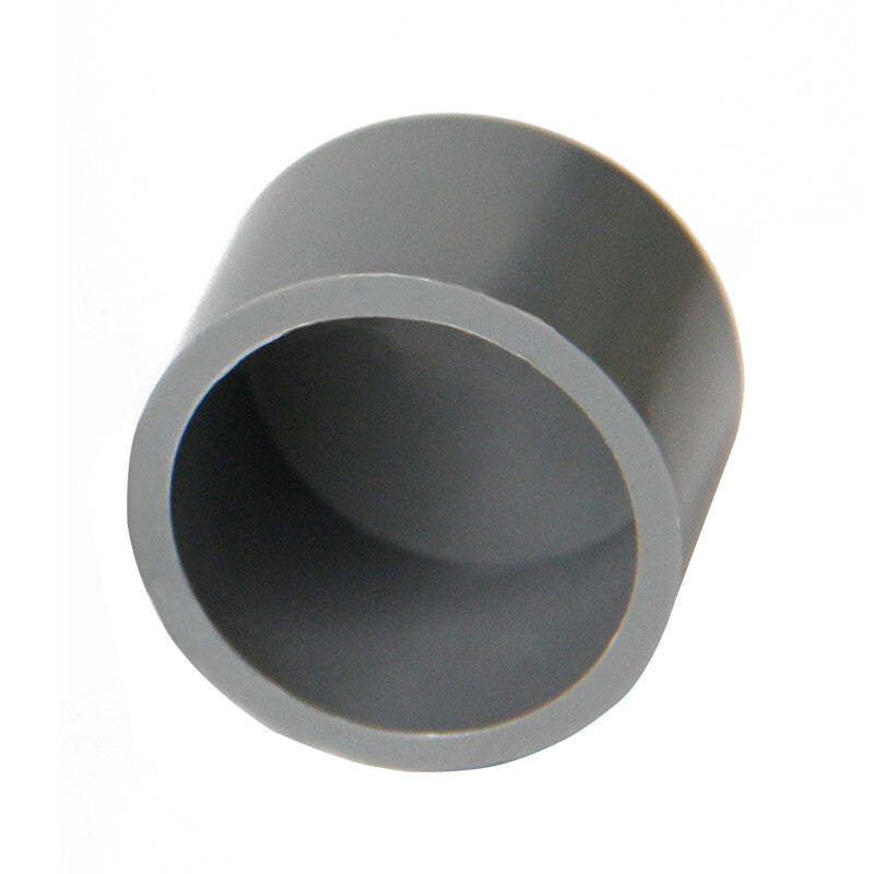 Adhesive application guide for PVC end caps - proper installation technique