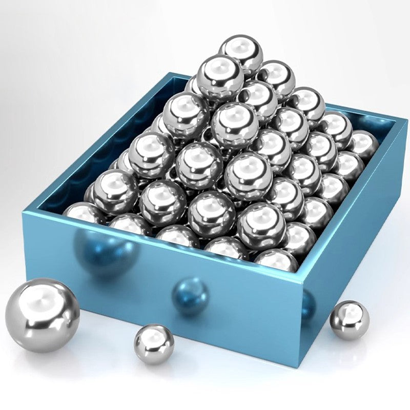 3/4"(19mm) stainless steel smooth solid precision balls (side view)