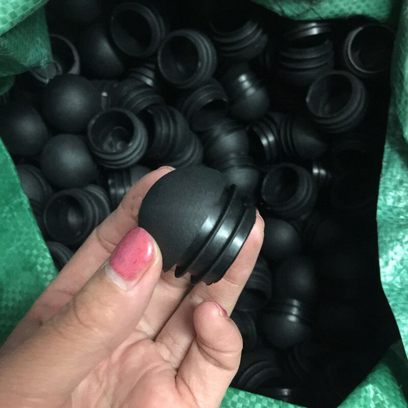 Cross-section view showing internal tube insertion design and secure fit