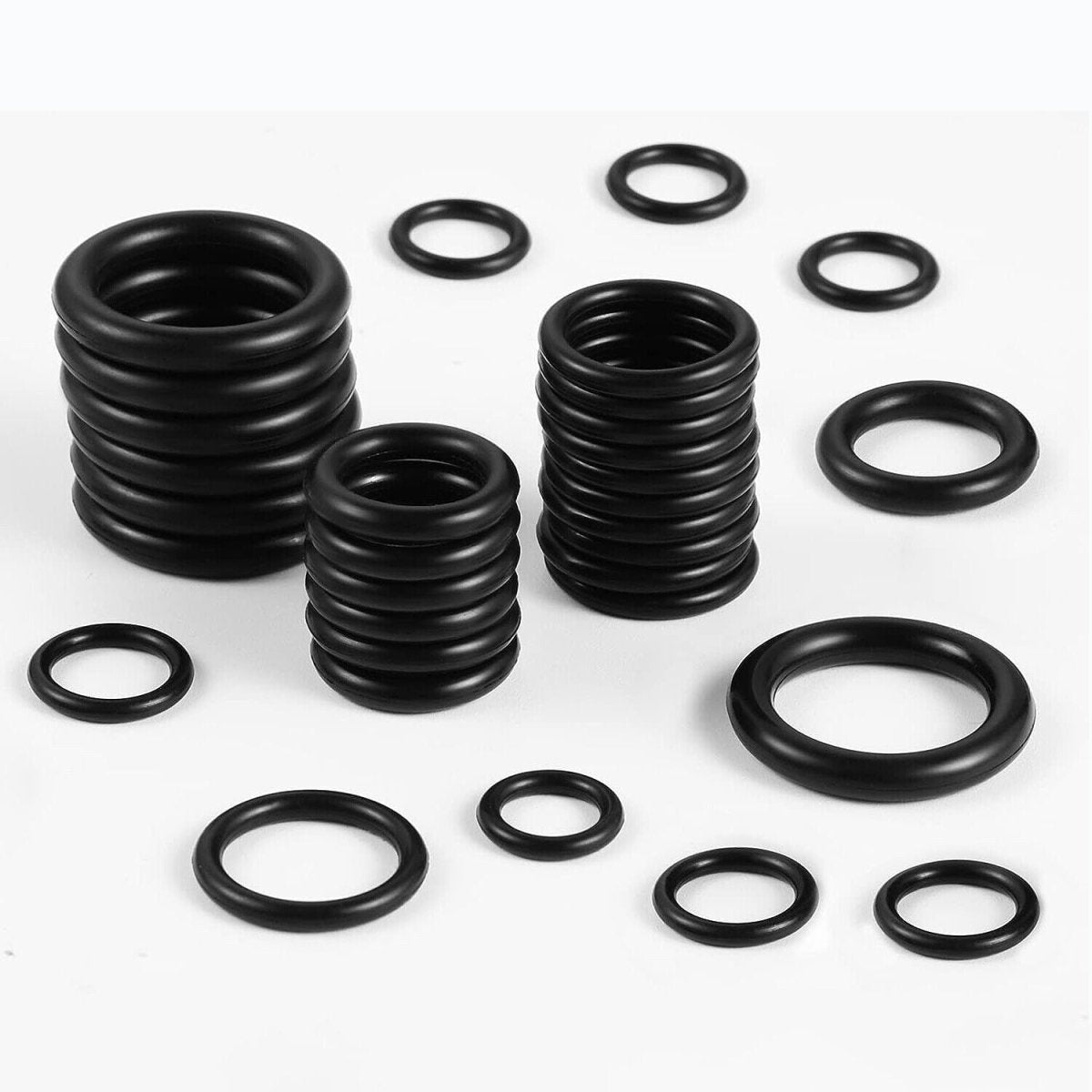 O Ring Assortment Rubber Sealing Rings Set O - Rings Oring Seal 1200 Pieces 6 - 28mm - HomeDIYer