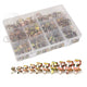 100x Fuel Hose Hose Clamp 6-22mm Fuel Line Clamp Set
