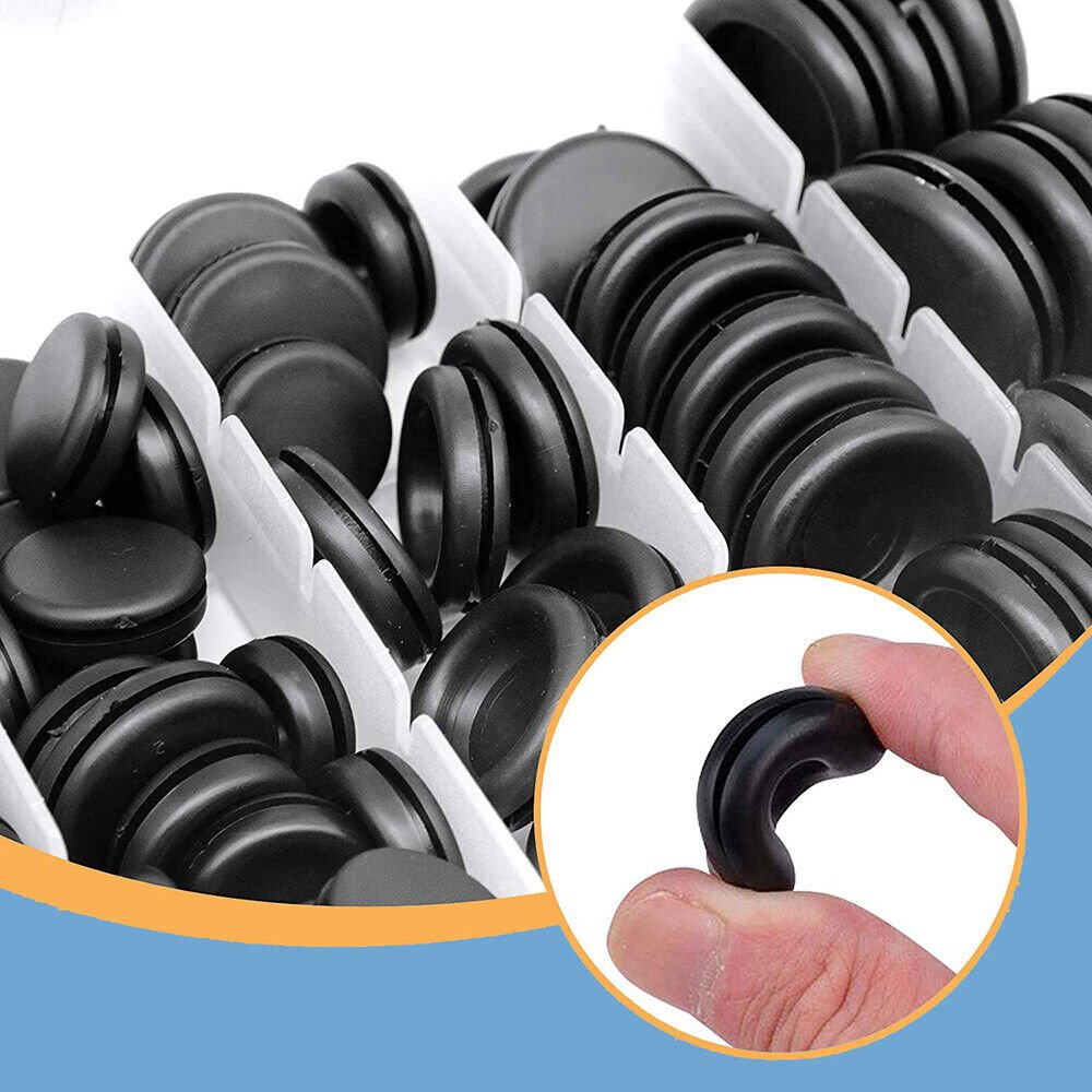 170 pcs cable gland assortment rubber grommets blind plugs body plugs - HomeDIYer