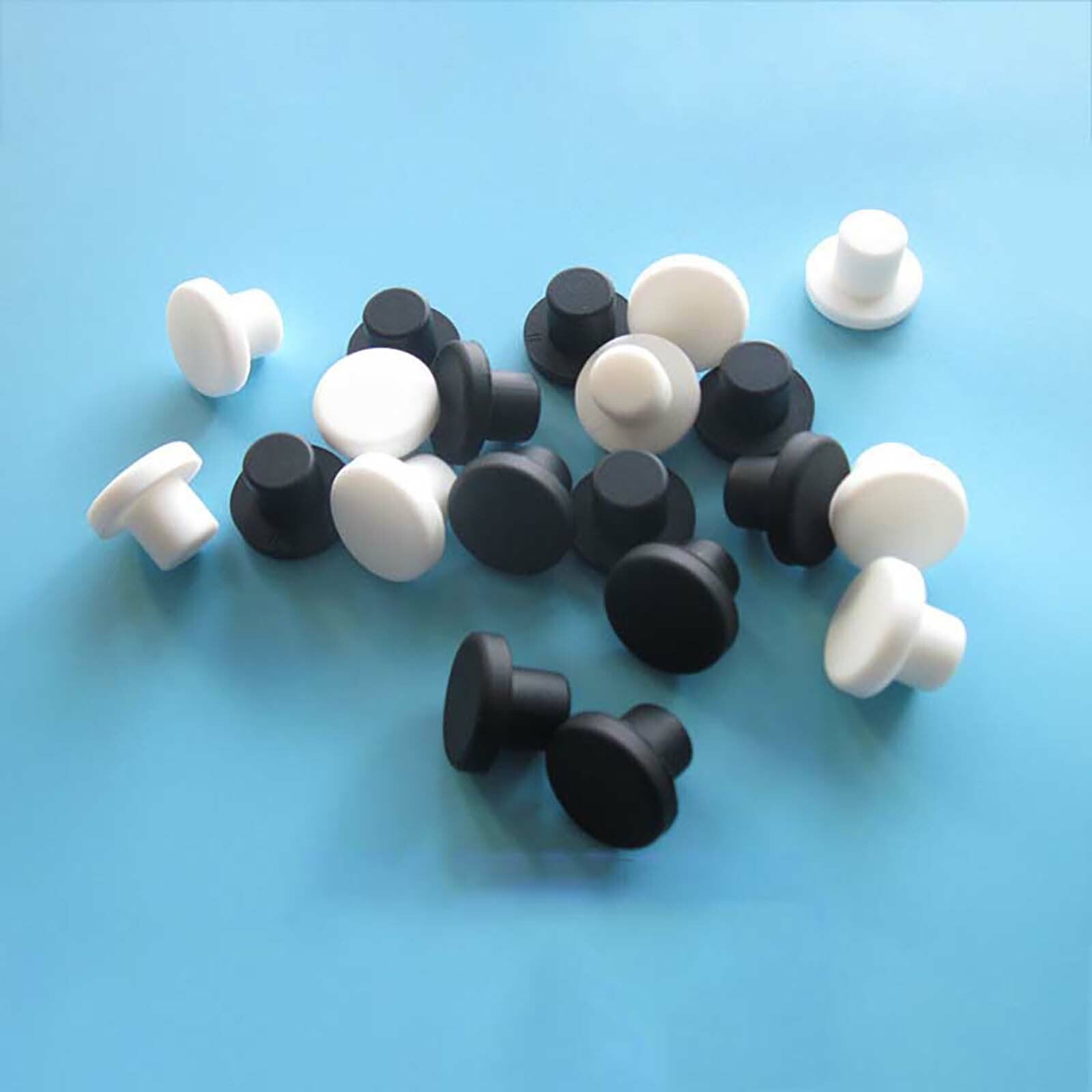 Assortment of silicone bung plugs in multiple sizes for various applications