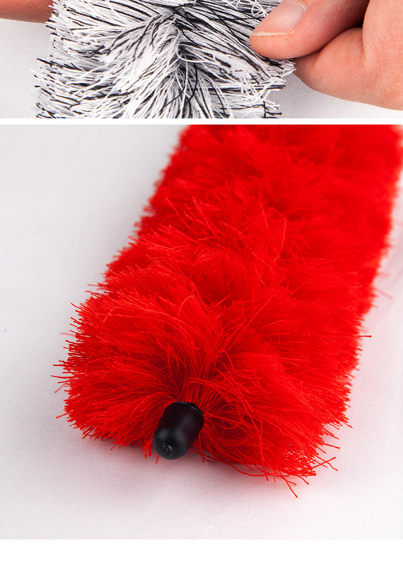 Saxophone Tube Brush Kit – Absorbent Cotton Cleaning Rod for Alto, Tenor & Soprano with Optional Wipe Cloth