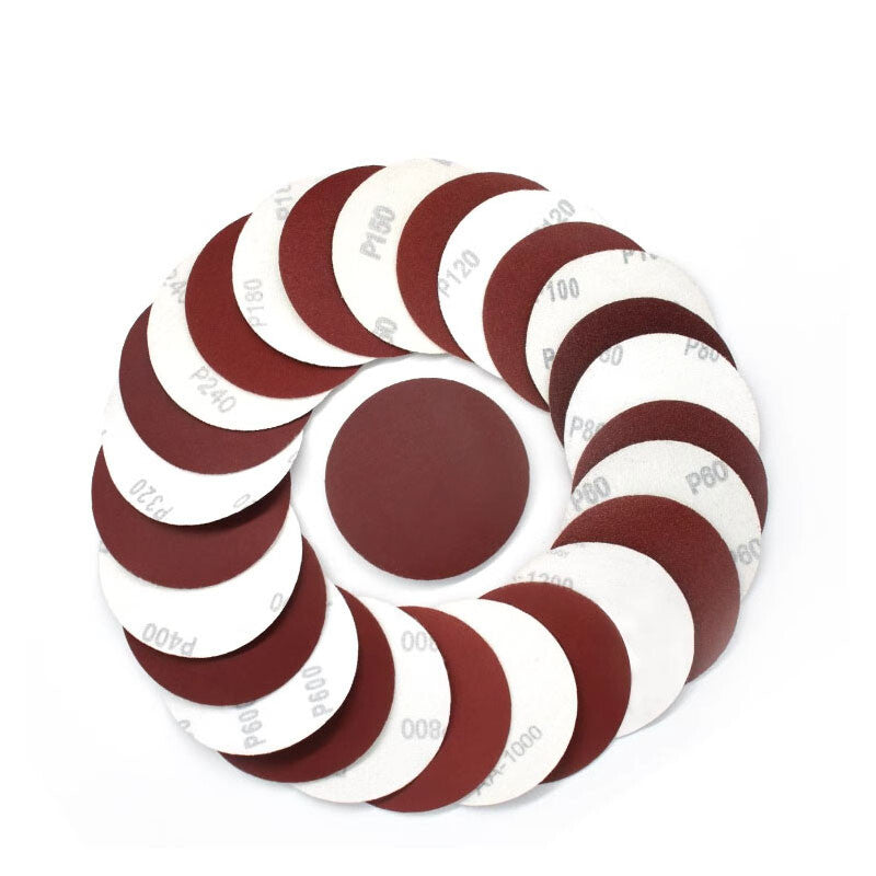 Multi-angle 75mm Dry Sanding Hook Loop Discs - 40-2000 Grit Polishing (HomeDIYer)