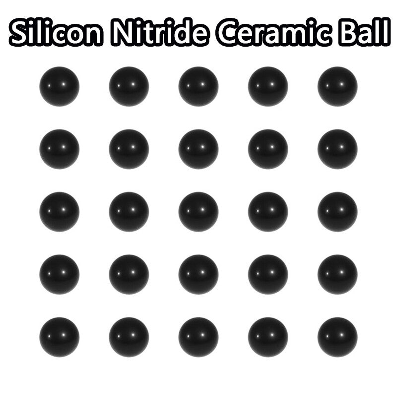 HomeDIYer G5 Grade Silicon Nitride (Si3N4) Ceramic Bearing Balls 6mm to 10mm