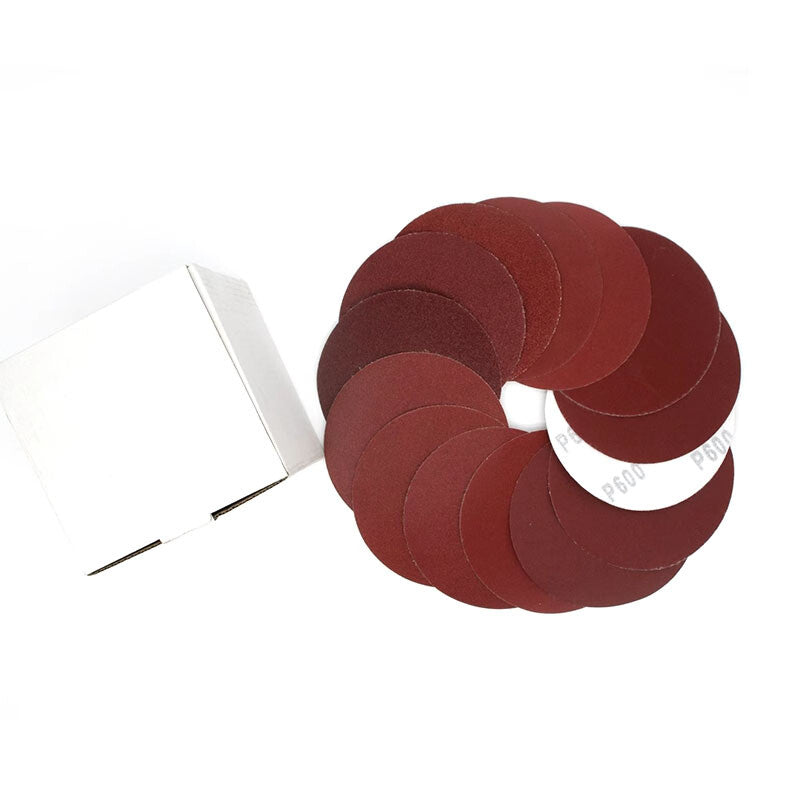 Hanging 75mm Dry Sanding Hook Loop Discs - 40-2000 Grit Polishing Sandpaper (HomeDIYer)