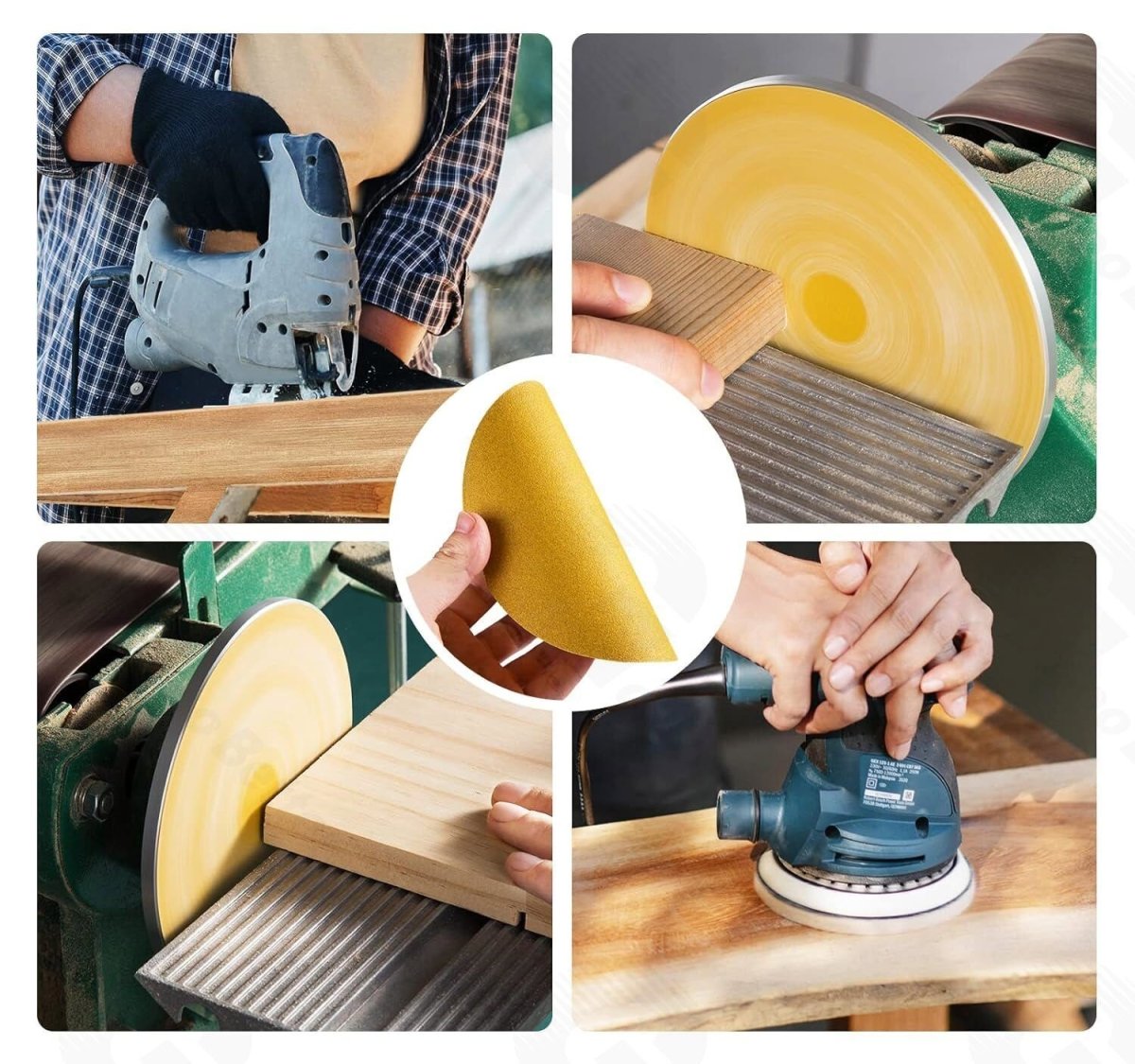 40 - 800 Grit 6 Inch Sand Paper Sanding Discs Sander for Sanding Metal Car Auto Body - HomeDIYer