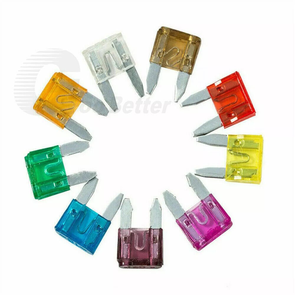 300Pcs Mini Blade Flat Fuses 2 - 40 Amp Assortment Kit for Car Van Bike Fuse Boxed - HomeDIYer