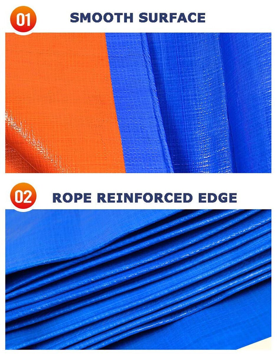 Tarpaulin Fabric tarpaulin Boat tarpaulin Tarpaulin Industrial tarpaulin Protective tarpaulin with eyelets - HomeDIYer