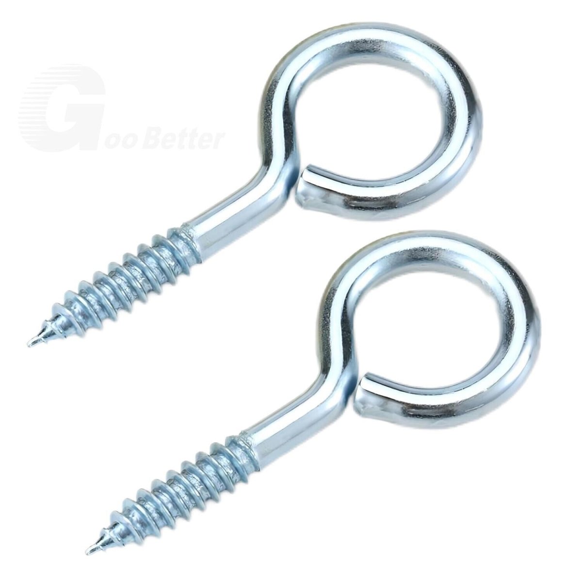 150x eyebolt eyebolt screw ring round wood thread 1 - 4 assortment set - HomeDIYer