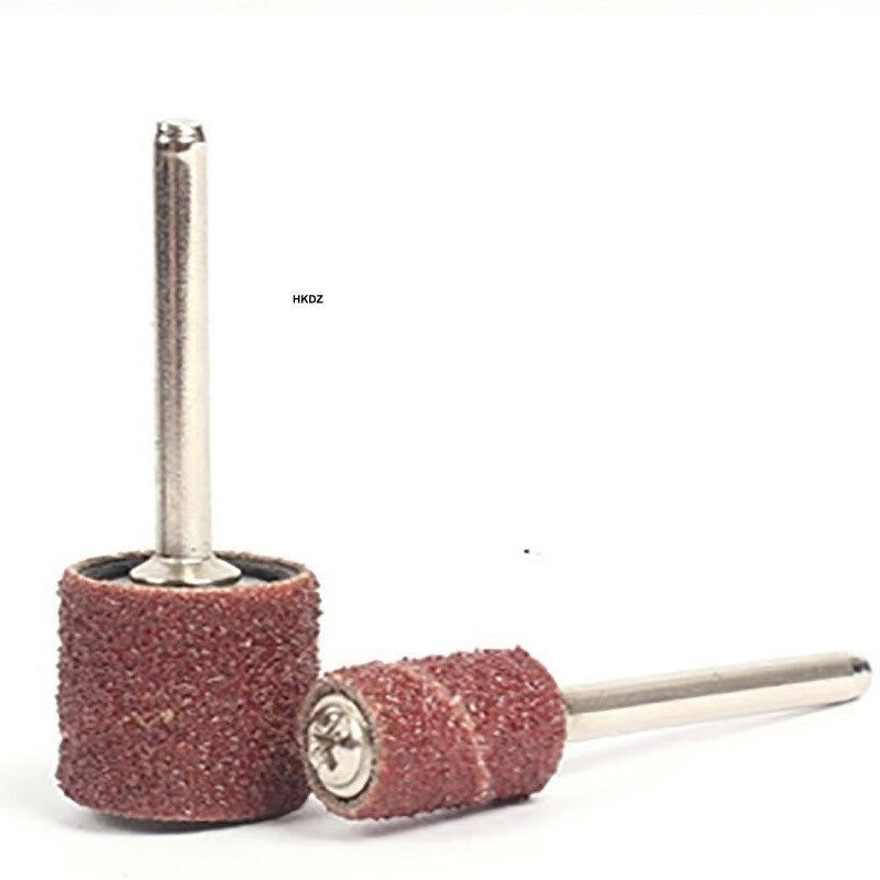 8mm/15mm Sanding Bands Ring Wheel Abrasive Sandpaper Grinding Drill 80#~600 Grit