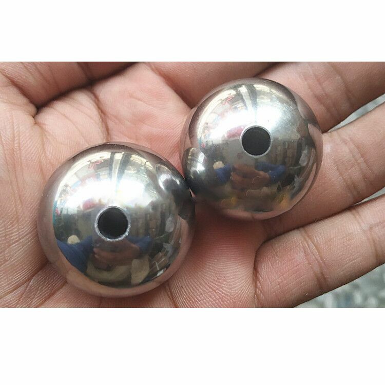 Assorted diameter (3mm-60mm) through hole stainless steel beading balls