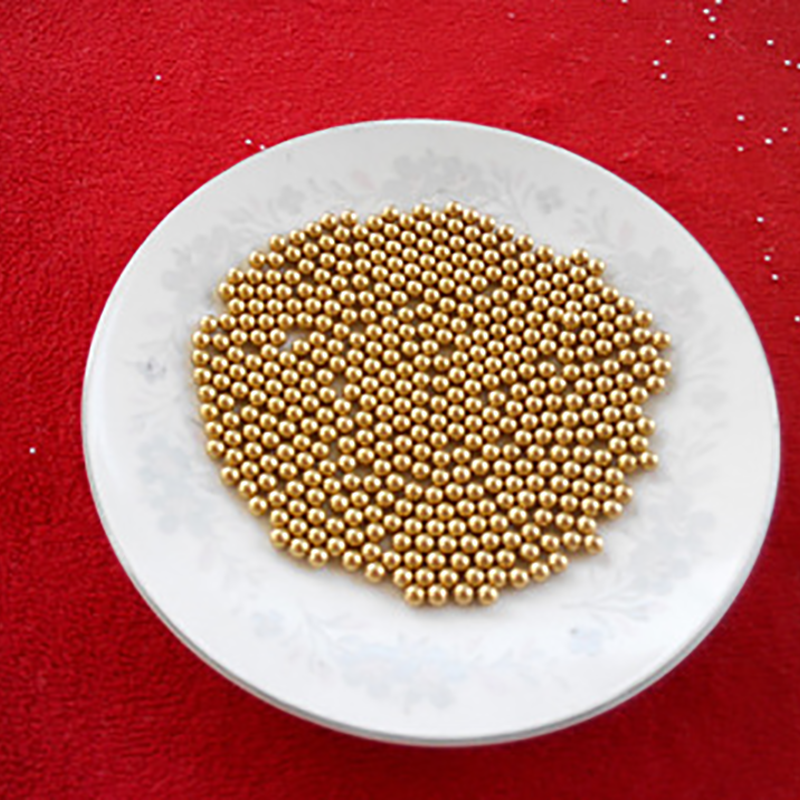 Retail package of HomeDIYer Precision Brass Balls for craft and industrial use