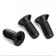 300Pcs M2/M2.5/M3 Cross Head Countersunk Screw Black Set for Computers Notebooks