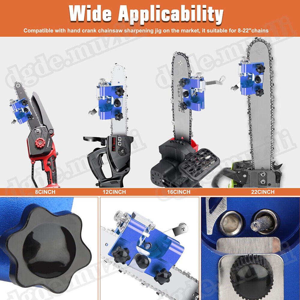 Chain sharpener Chain saw sharpener Chainsaw sharpener Chainsaw kit - HomeDIYer
