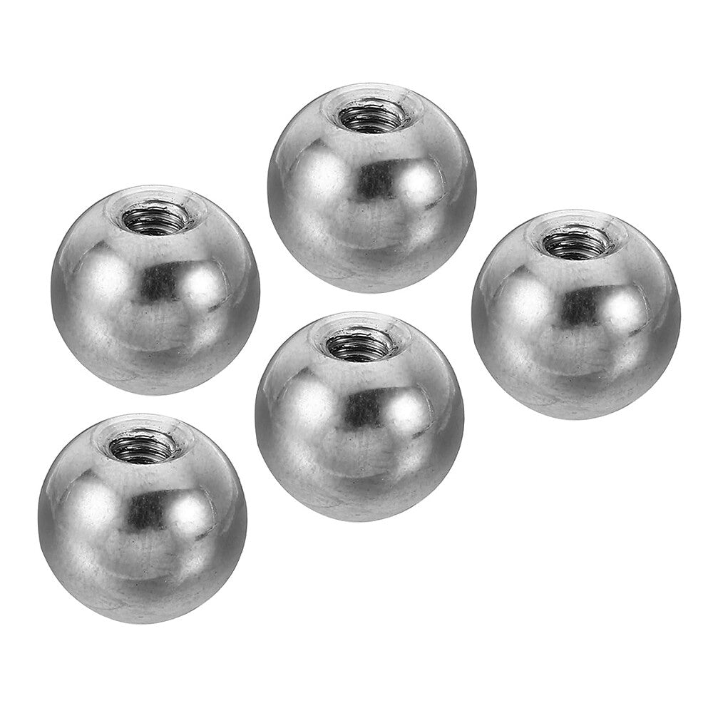 Stainless Steel Drilling Female Thread M3 M4 M5 M6 Blind Hole Balls Nuts Knob