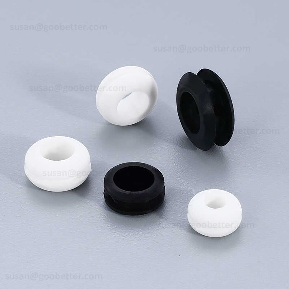 Wiring Grommets - Rubber Open Grommet - Cable Hole Plug Bung Wire Cable Protect