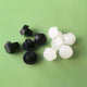 Plastic Blanking End Caps Tube Pipe Inserts Plug Bung Hole Plugs Black / White