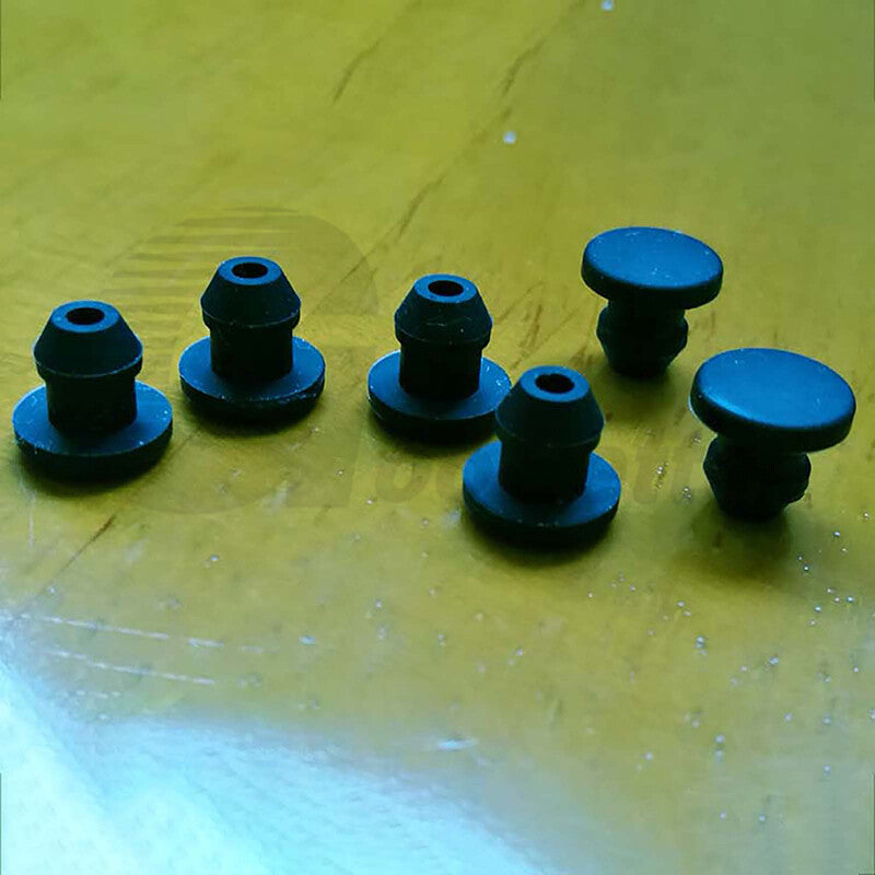 Snap-on Silicone Hole Plugs Designed for Pipe & Tube Inserts