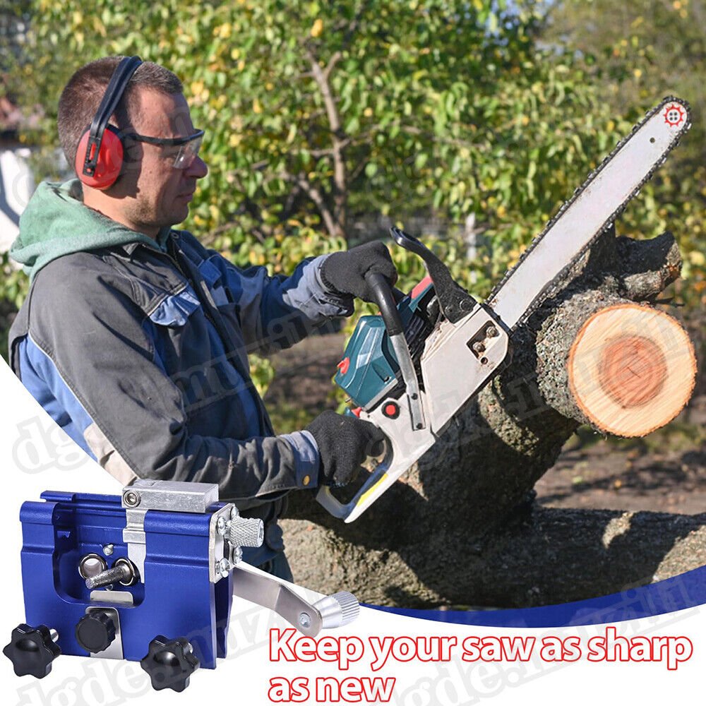 Chain sharpener Chain saw sharpener Chainsaw sharpener Chainsaw kit - HomeDIYer
