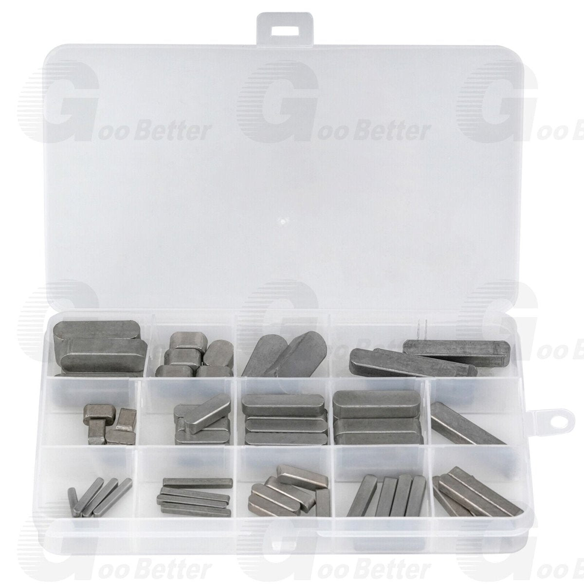 3mm - 12mm Sae Keystock Bar Assortment Lock Pulleys Gears Square Key Stock Keyway - HomeDIYer