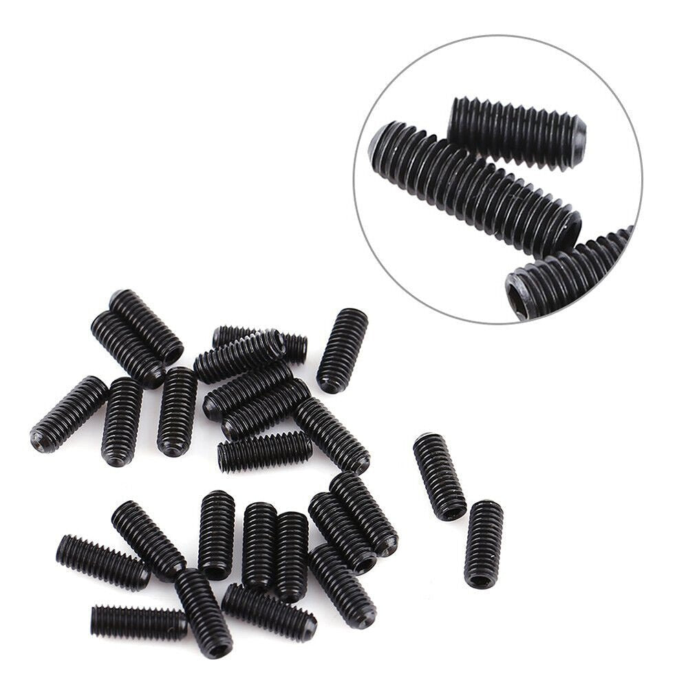200Pcs Grub Screws Assortment M3 - M8 Hexagon Socket Set Screws DIN 913 - HomeDIYer