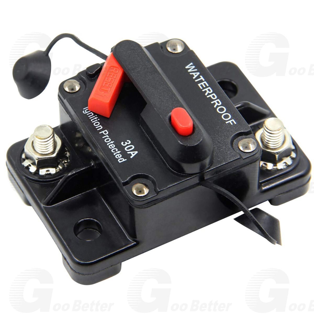 30 - 300Amp Waterproof Car Circuit Breaker Fuse Reset for Boat Auto RV DC 12V - 48V - HomeDIYer