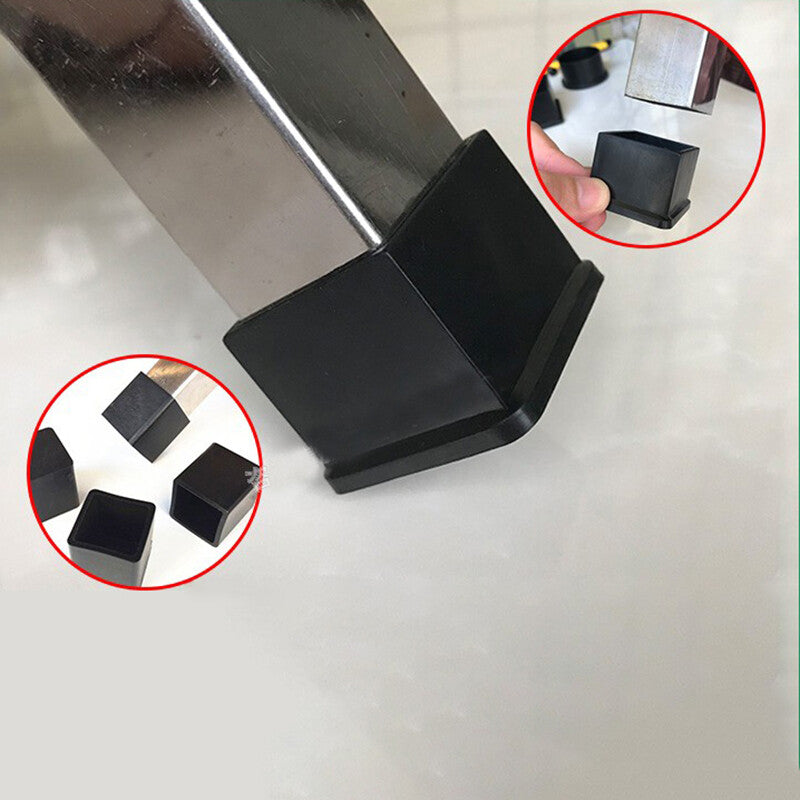 Retail packaging of HomeDIYer PVC Rubber Rectangle End Caps