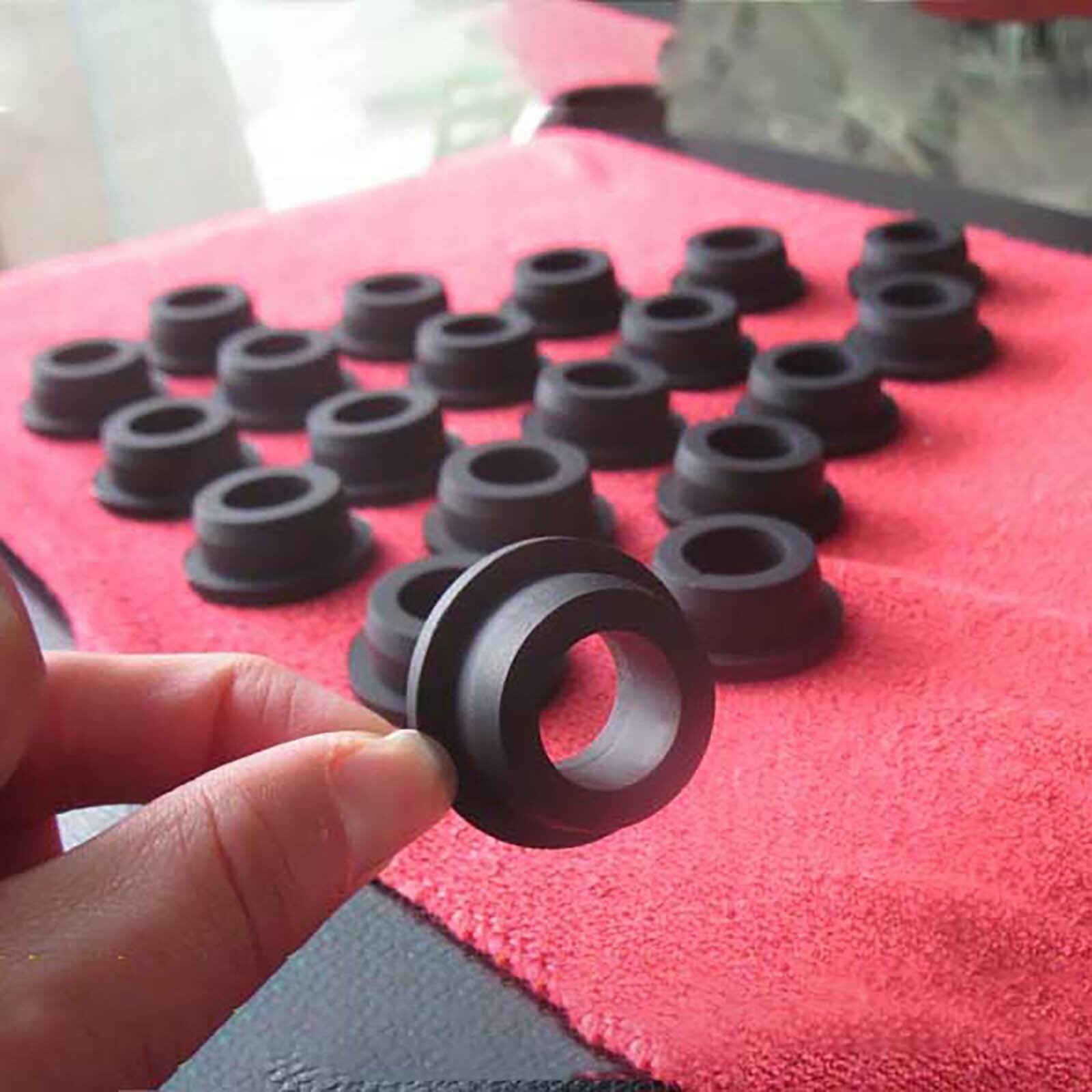 Detail of Flexible Silicone Grommet Plug (Ø5~28mm) for Wiring Safety