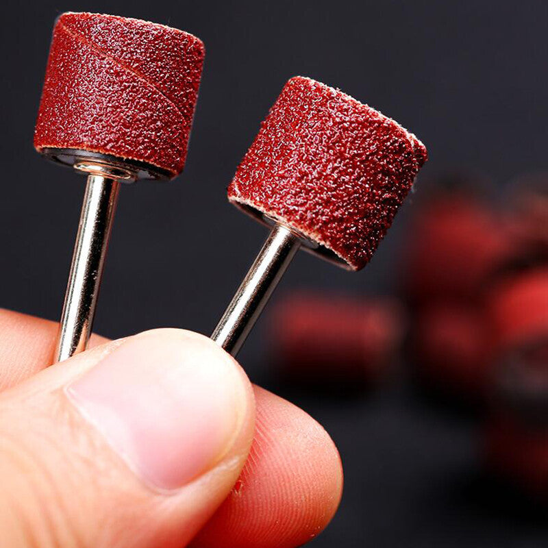 Sanding Bands Drum Sleeves Nail Electric Drill File Machine Bits Grit 80# ~ 600#