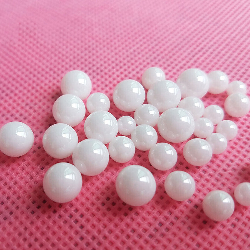 High-quality POM plastic ball highlighting durability and precision engineering
