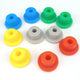 Grey Hole Plugs Round Silicone Rubber Seal Blanking End Caps Seal Bung 13mm ~ 48.5mm